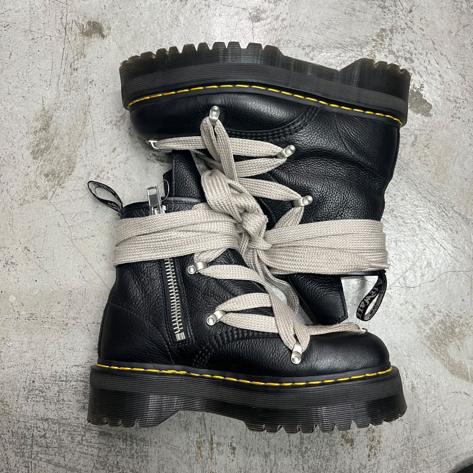 Rick Owens Dr.Martens 1460 Quad Pent 8 Hole Boots ジャンボレース 8 