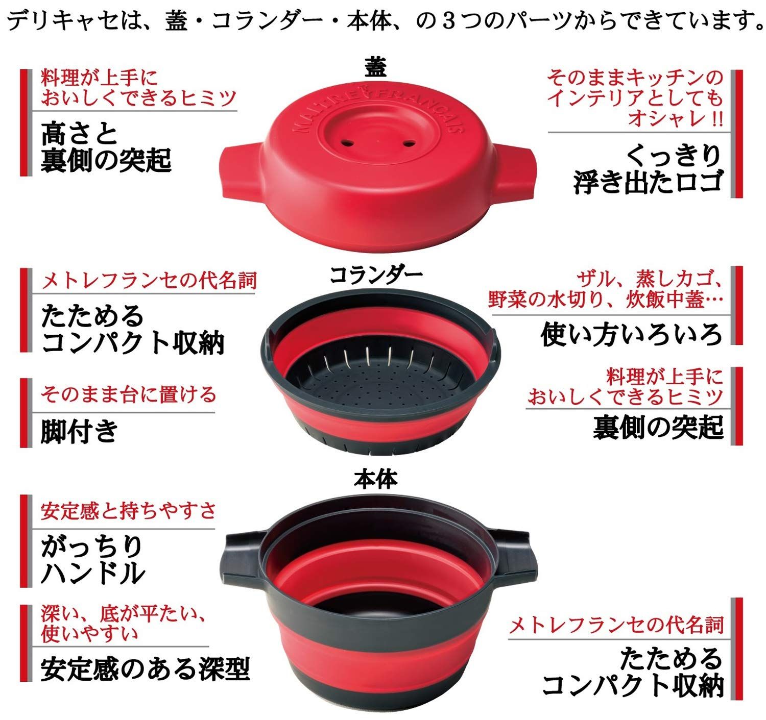 レッド デリキャセ