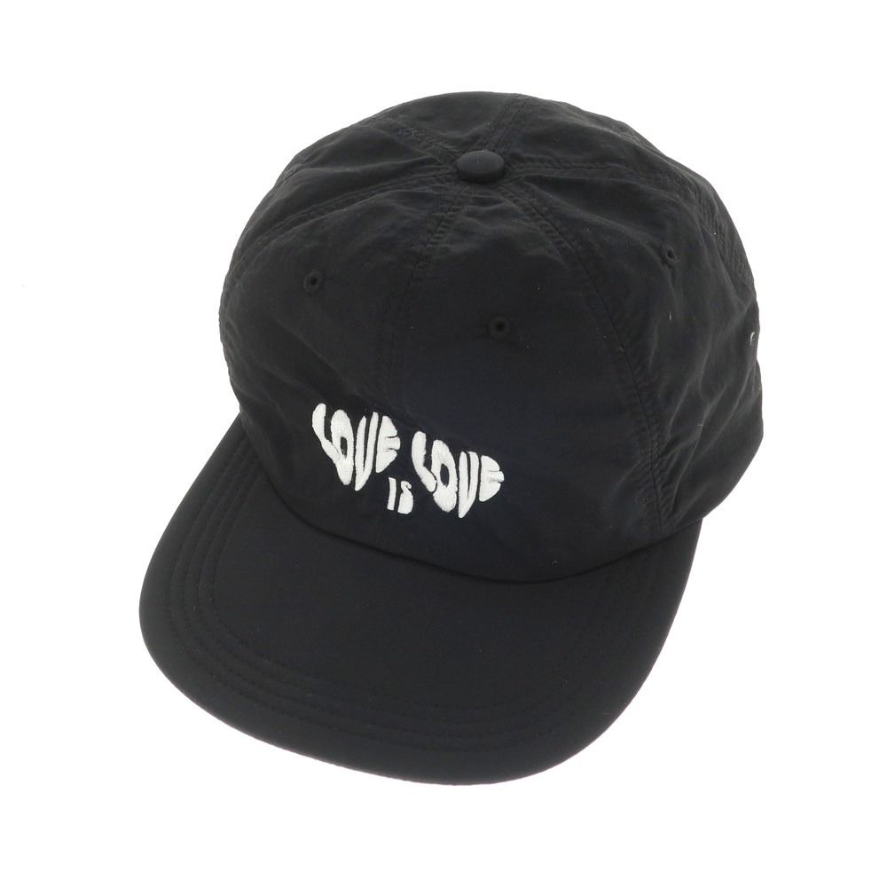 【中古】ガーベッジ garbage ナイロン キャップ ブラック【メンズ】