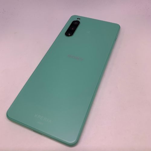【中古品】au  Xperia 10 Ⅳ  SOG07 グリーン