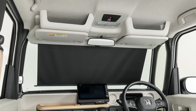 HONDA ホンダ サンシェード内蔵大型ルーフコンソール N-BOX用
