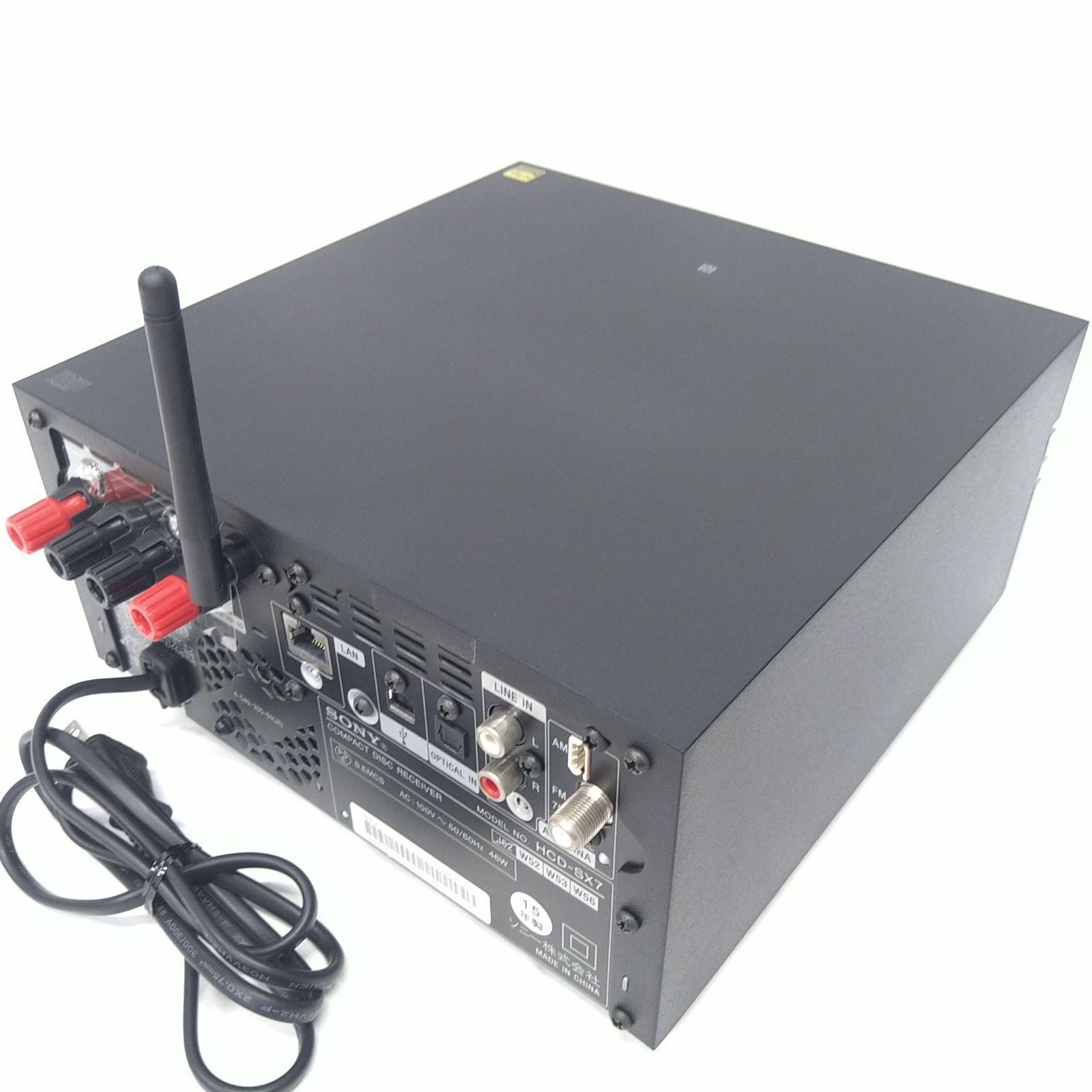 ソニー オーディオコンポ FM/AM/ワイドFM/ハイレゾ対応 CMT-SX7 CMT-SX7 特長 : マルチオーディオ | システムステレオ | ソニー