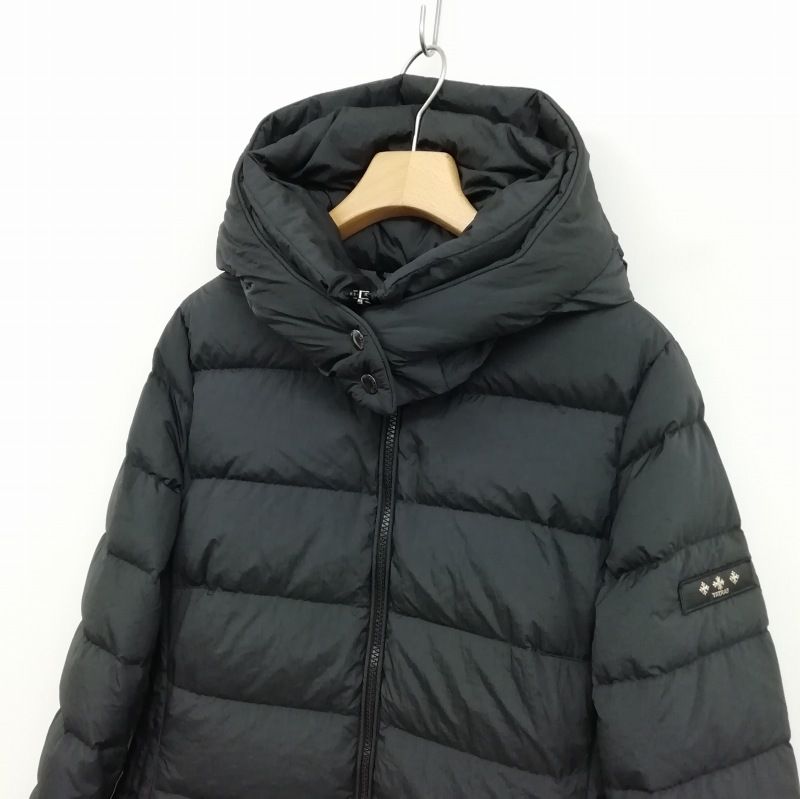 TATRAS ブラック ダウンジャケット LTA20A4694 タトラス TATRAS 20AW LTA20A4694 POLITEAMA ダウンジャケット