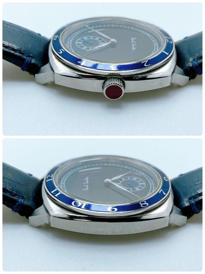 ポールスミス　1995 復刻版　モデル　スモセコ　腕時計　希少 ポールスミス 1995 復刻版 モデル スモセコ 腕時計 希少 - メルカリ