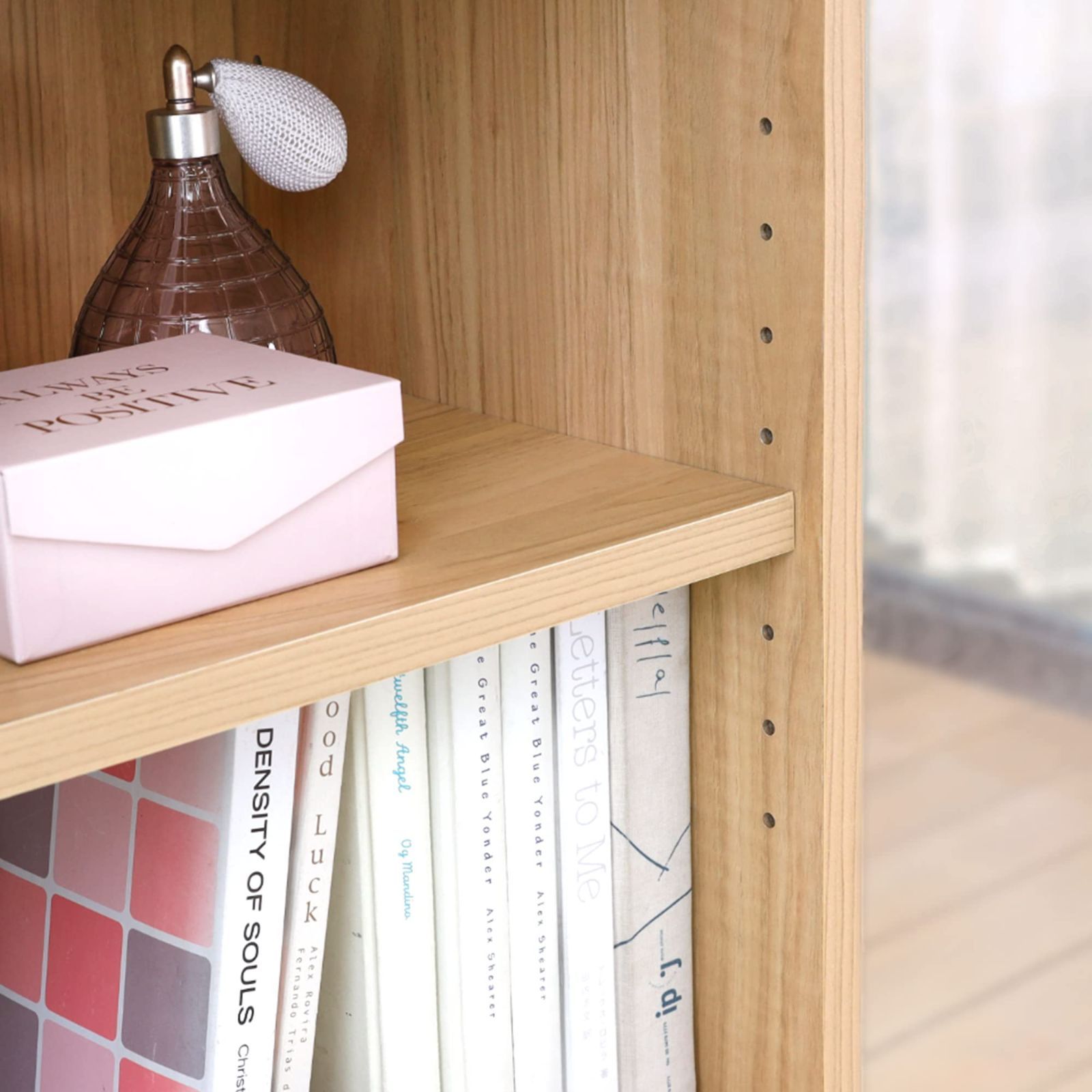  数量 なめらかな開閉の引き出し付きシンプルラック シェルフ 飾り棚 白井産業 本棚 ナチュラルブラウン 幅56 3 高さ107 1 奥行29 2 cm SO 1155 HNA セルオリア その他 文房具 事務用品