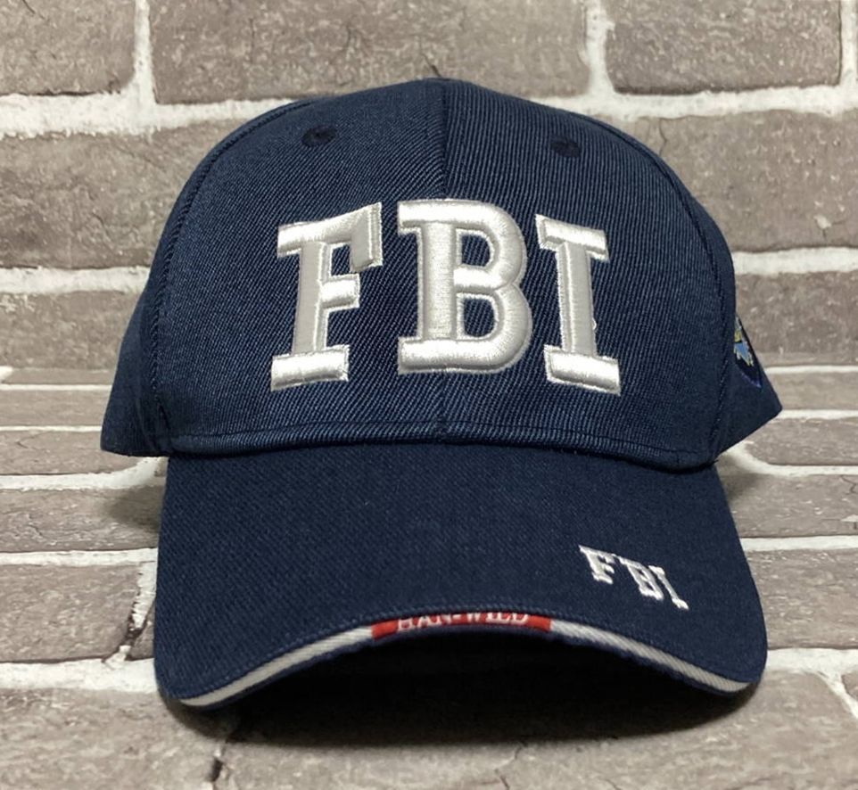 帽子 FBI:連邦捜査局 （アメリカ合衆国） #ネイビー】D09-19/FRI