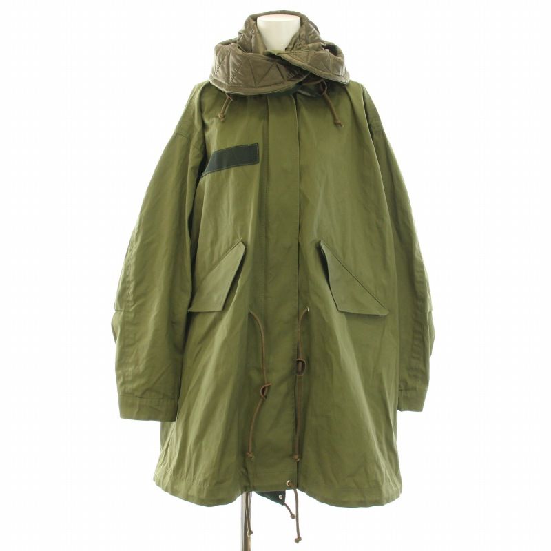 【楽天スーパーセール】 サカイラック sacai luck モッズコート ミリタリーコート ジャケット・アウター