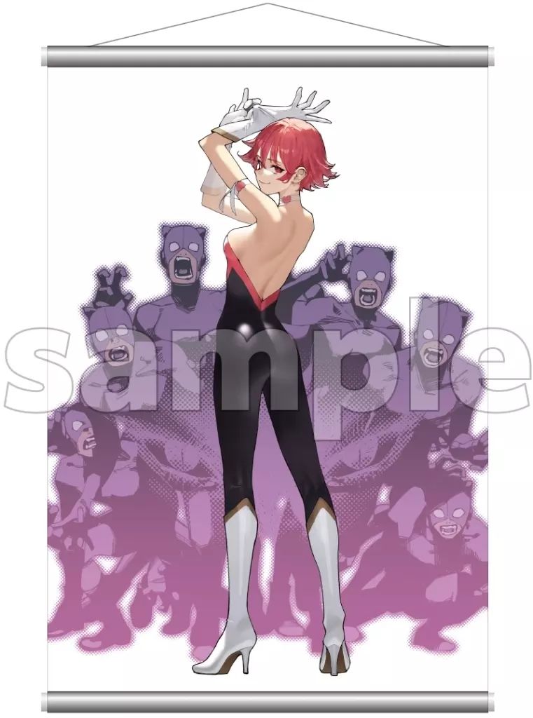 中古】タペストリー よむイラスト Cutie＆Honey B2タペストリー