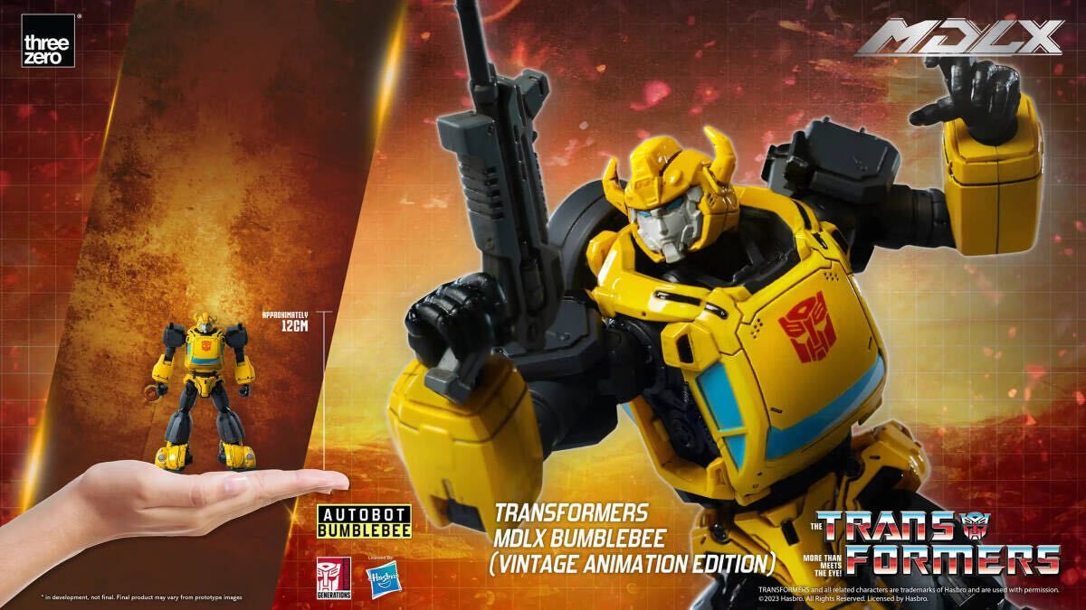 Threezero MDLX 限定品 バンブルビー アニメーション.Ver TransformersMDLX Bumblebee (Vintage Animation Edition