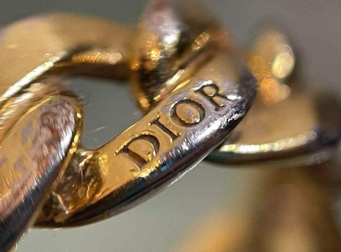 ☆NA471 美品！Dior アイコンチェーンリング M 11～12号 指輪 - メルカリ