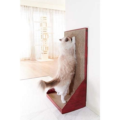 ミュー mju 爪とぎ ガリガリウォール スクラッチャー プラス ブラウン ワイド H90cm WWW_GEBZETESISAT_COM_TR