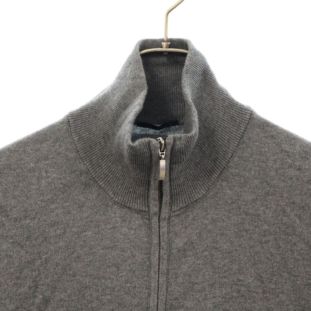 LARDINI ラルディーニ ジップアップ ドライバーズ ニット イタリア製 LARDINI (ラルディーニ) ジップアップ ドライバーズ ニット