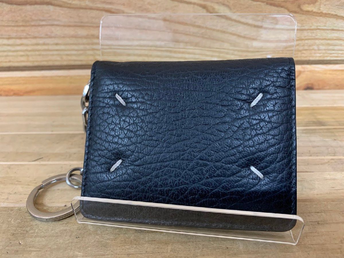 Maison Margiela メゾンマルジェラ キーリング カーフレザー カードケース