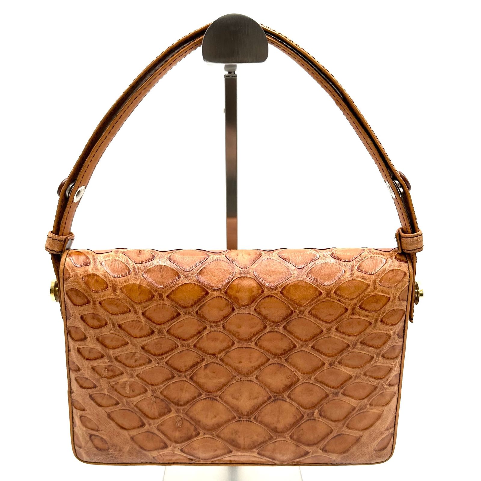 アルマジロ ショルダーバッグ 革 センザンコウ ポーチ ヴィンテージ