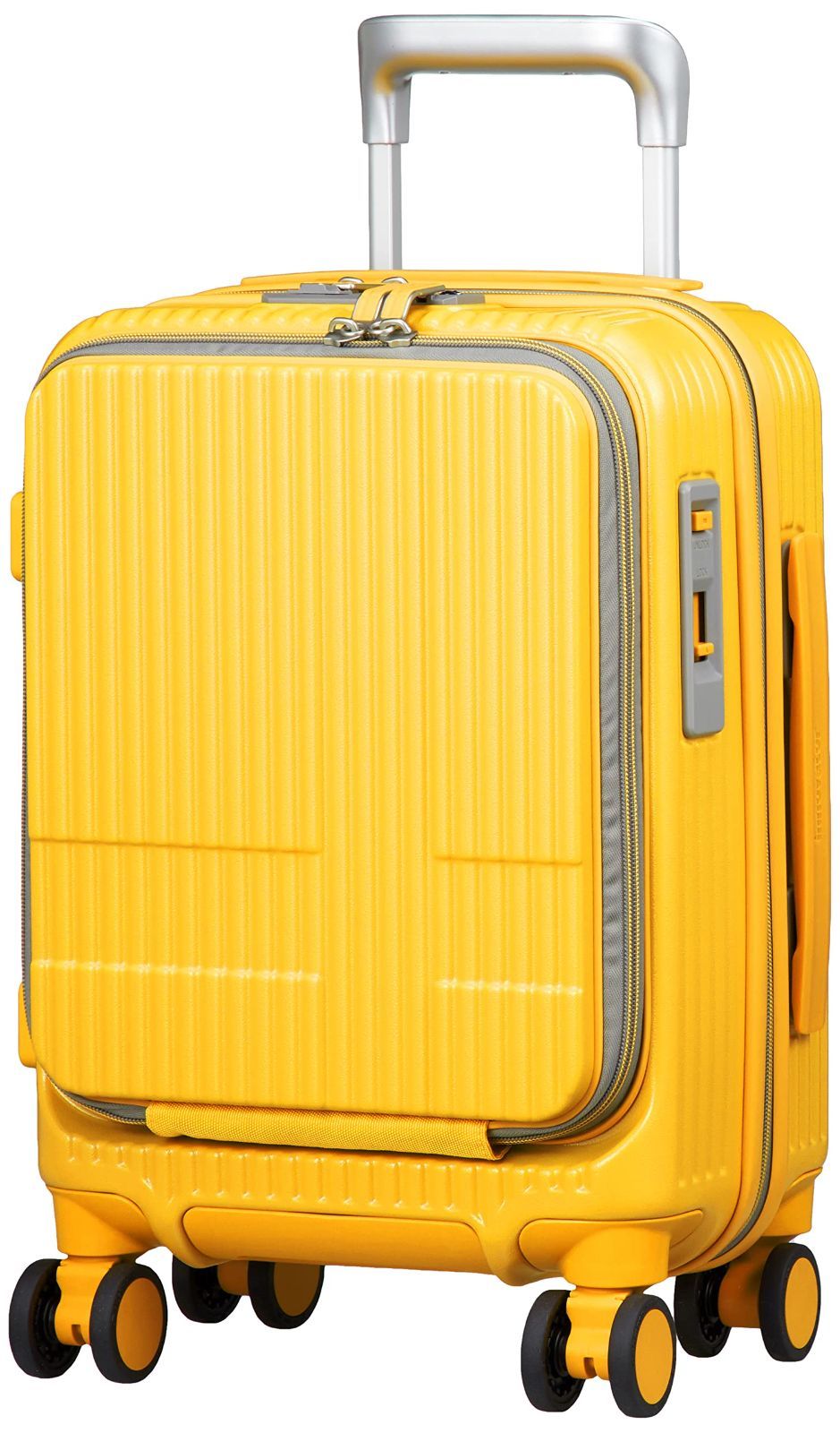 Color サニーイエロー イノベーター スーツケース INV30 マット 21L 付 47 cm 3kg サニーイエロー
