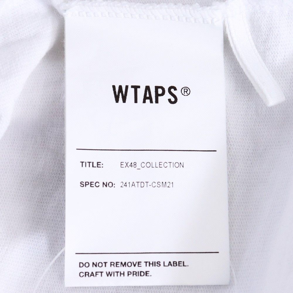 WTAPS Design Crew Neck College / Sweatshirt Camou Hooded