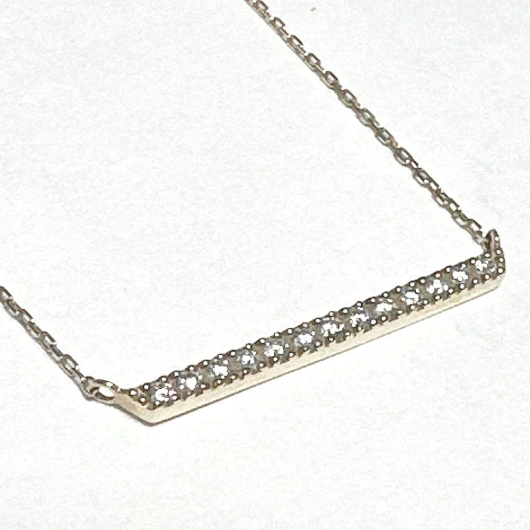 美品 I-PRIMO アイプリモ ネックレス K10 ダイヤモンド0.10ct - メルカリ