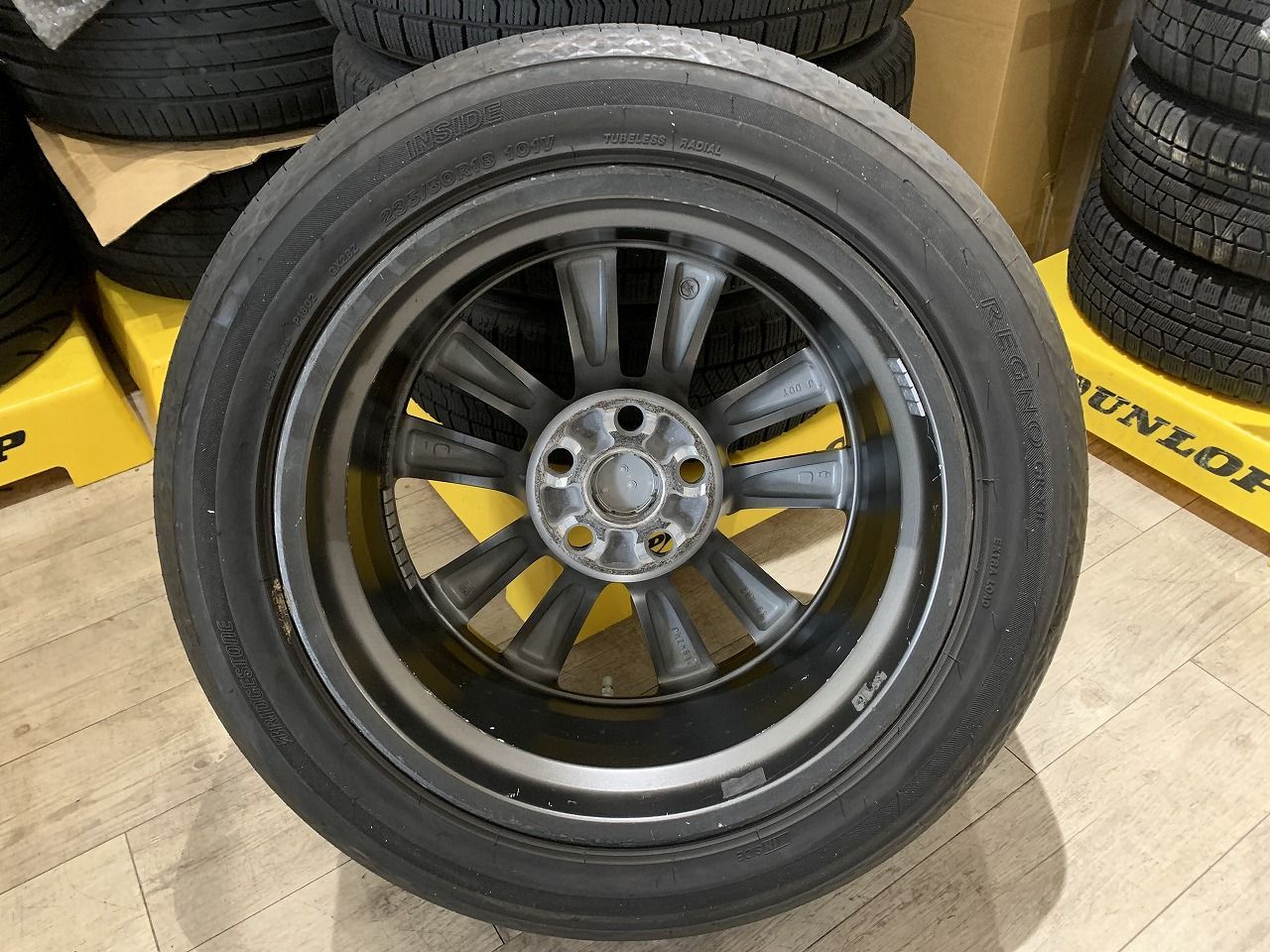 レクサス LS 純正 18インチ 7.5J ＋32 120 5H アルミホイール 4本 (2-D455) 18インチ 純正アルミホイール ⁄ レクサス LS 7.5J+32 5H 120 空気圧