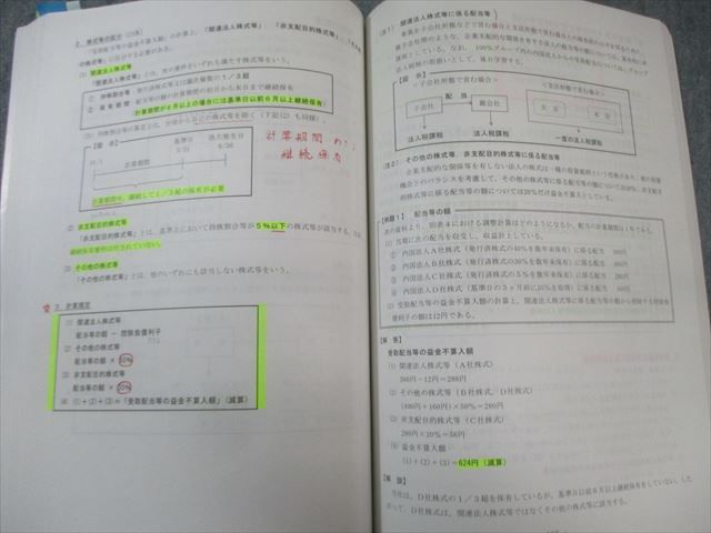 本 TAC 公認会計士講座 租税法 基本テキスト/トレーニング 法人税法