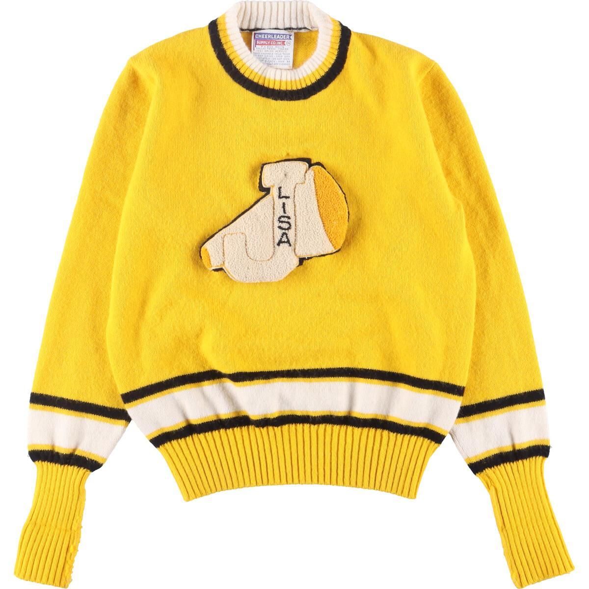 古着 CHEERLEADER SUPPLY CO.INC. チアリーダーセーター レディースS 