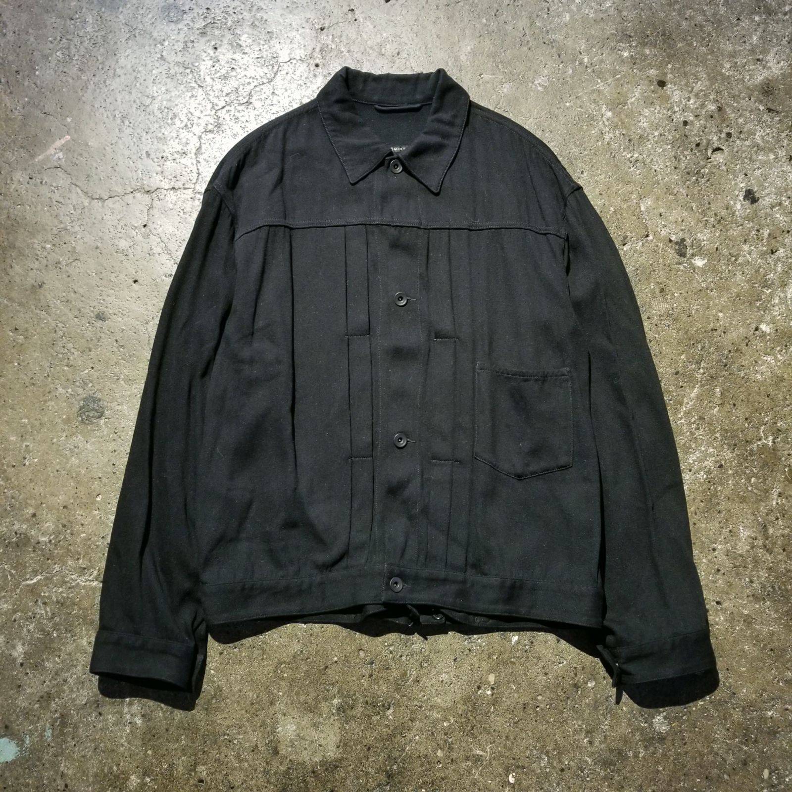 COMOLI 19ss シルクネップジャケット Type-1st コモリ P01-01007 2  