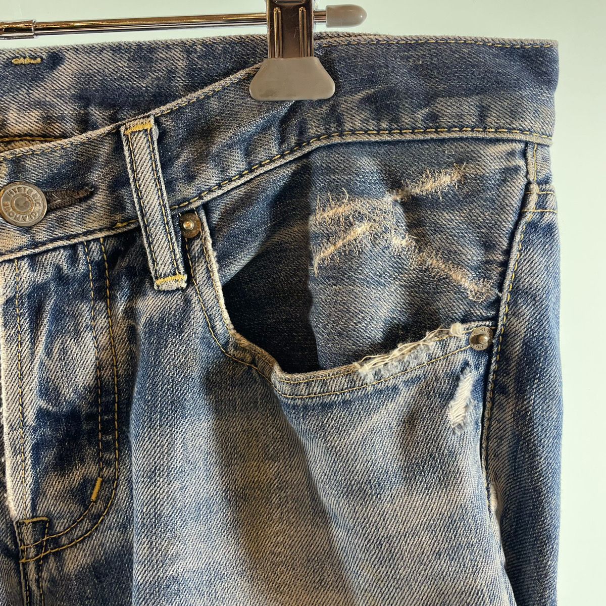 HYSTERIC GLAMOUR ダメージ加工 スタッズ ストレート レディース 7Qs8Rv49QgCF6a3CuVoamIhfKymjca