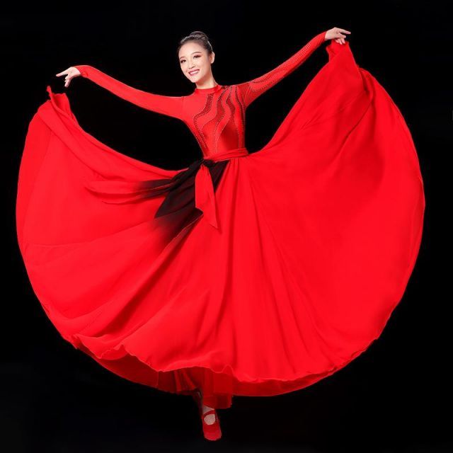 ロングスカート スイングスカート