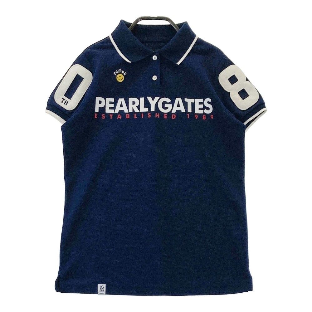 サイズ：0 PEARLY GATES パーリーゲイツ 30周年 半袖ポロシャツ