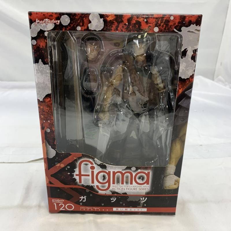 中古】未開封)MaxFactory figma 120 ガッツ 黒い剣士ver
