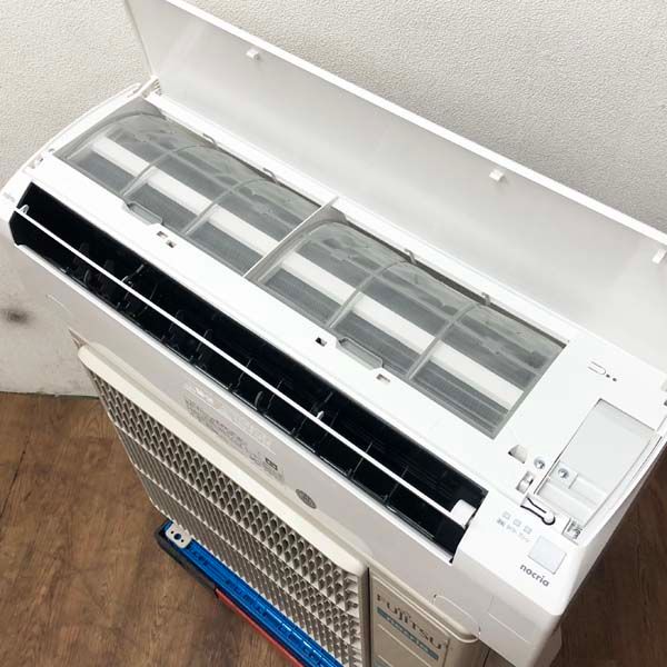 富士通 【引取希望・配送要相談】富士通ゼネラル/FUJITSU ルームエアコン 2.2kW 6畳 AS-B221L-W ノクリア nocria  2021年製 清掃済み AS-B221L-W - メルカリ