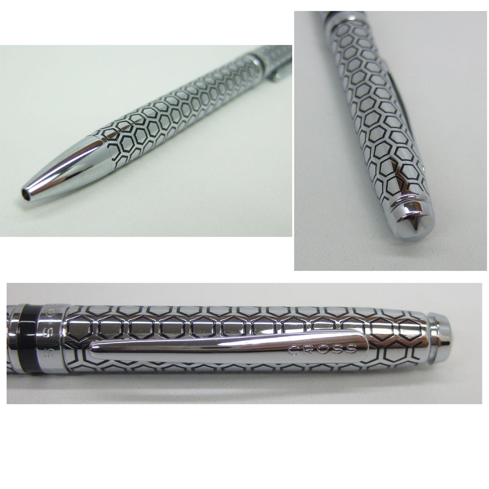 CROSS クロス 亀甲柄 ボールペン - メルカリ