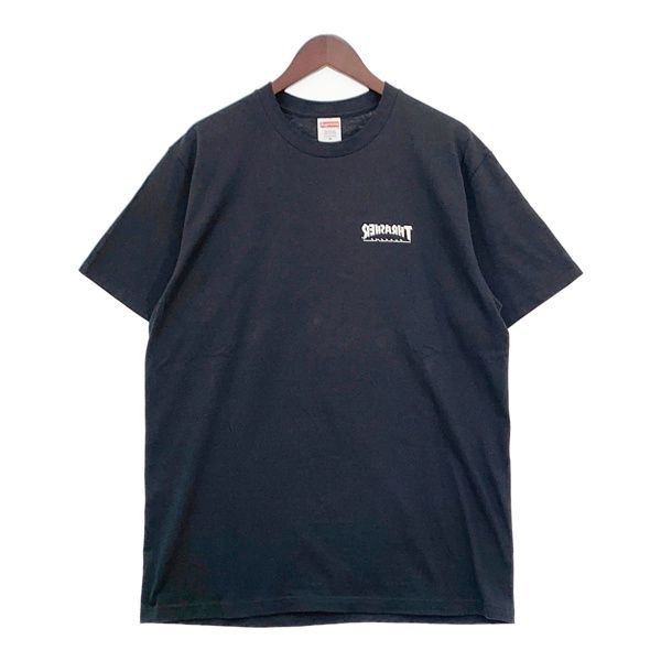 Supreme×THRASHER 24AW Cross TEE ロゴ Tシャツ 半袖 ストリート