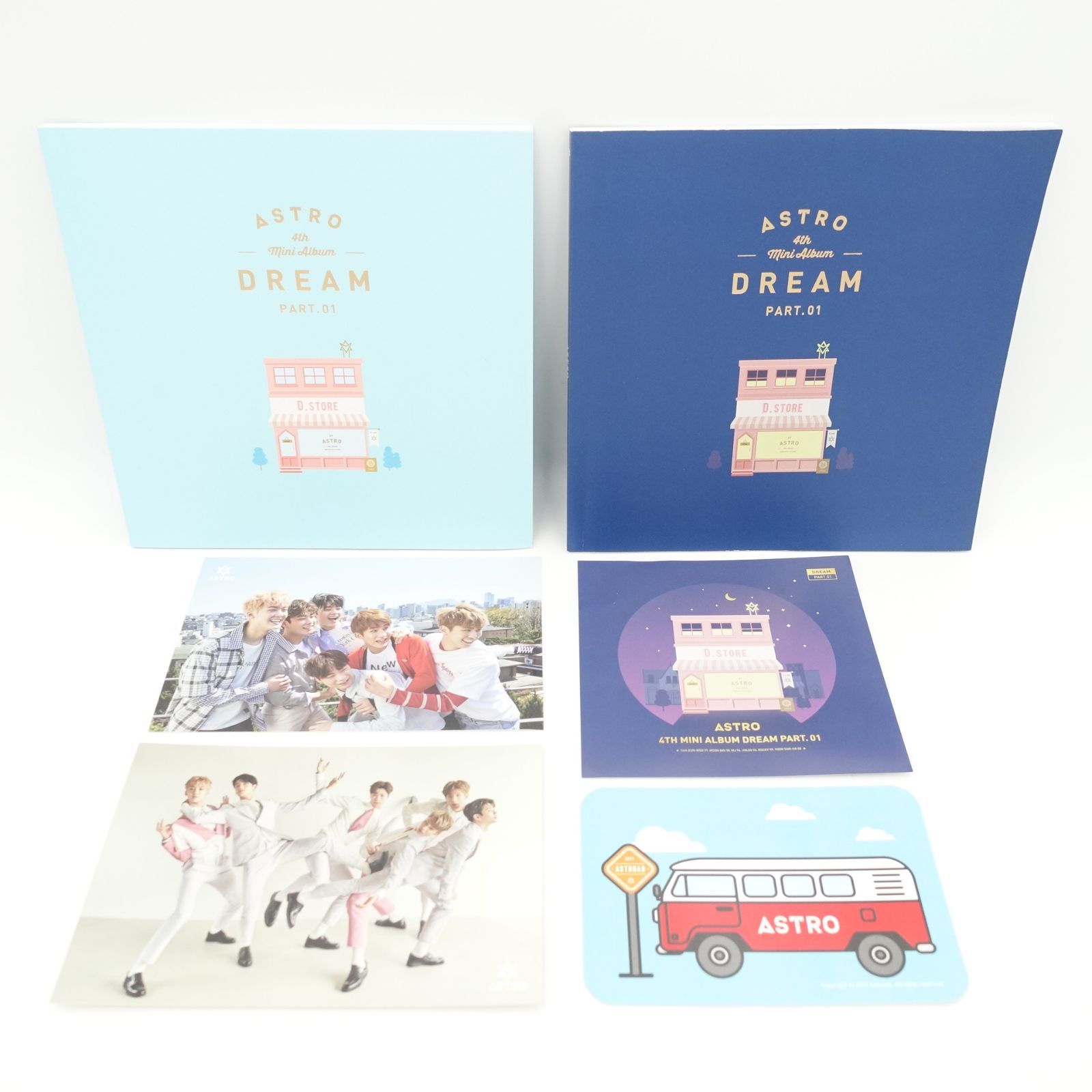 ASTRO 4th mini album Dream Part.01 Day ver. & Night ver. フォト