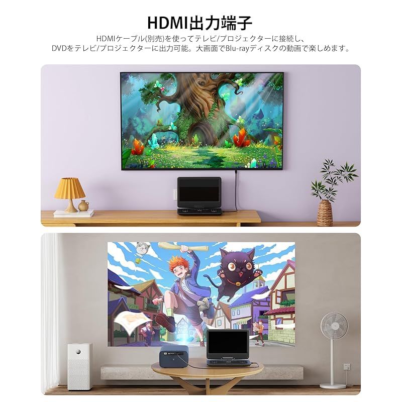 FANGOR ポータブルブルーレイプレーヤー