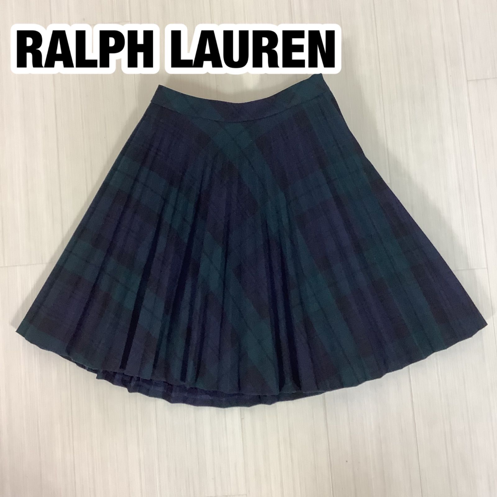 POLO RALPH LAUREN ポロラルフローレン プリーツスカート ミニ