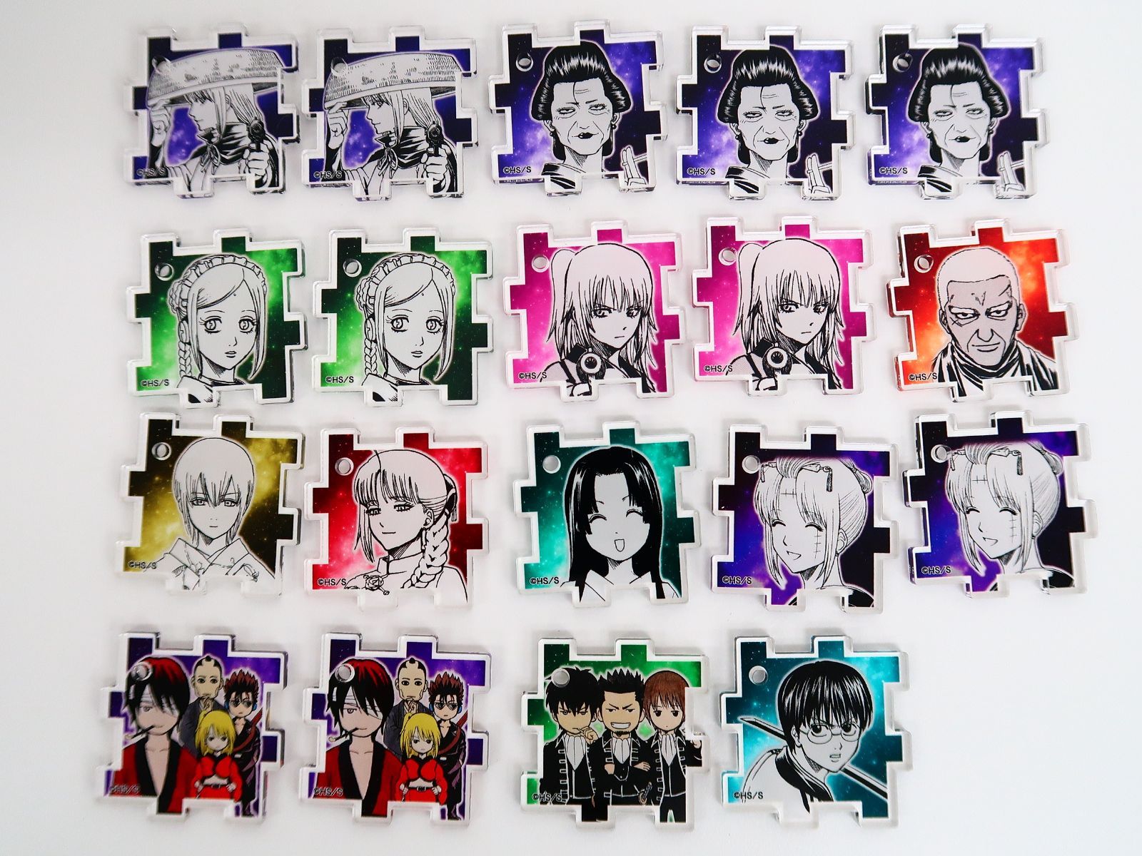 19個 生誕20周年記念 銀魂展 ～はたちのつどい～ アクリルパズル