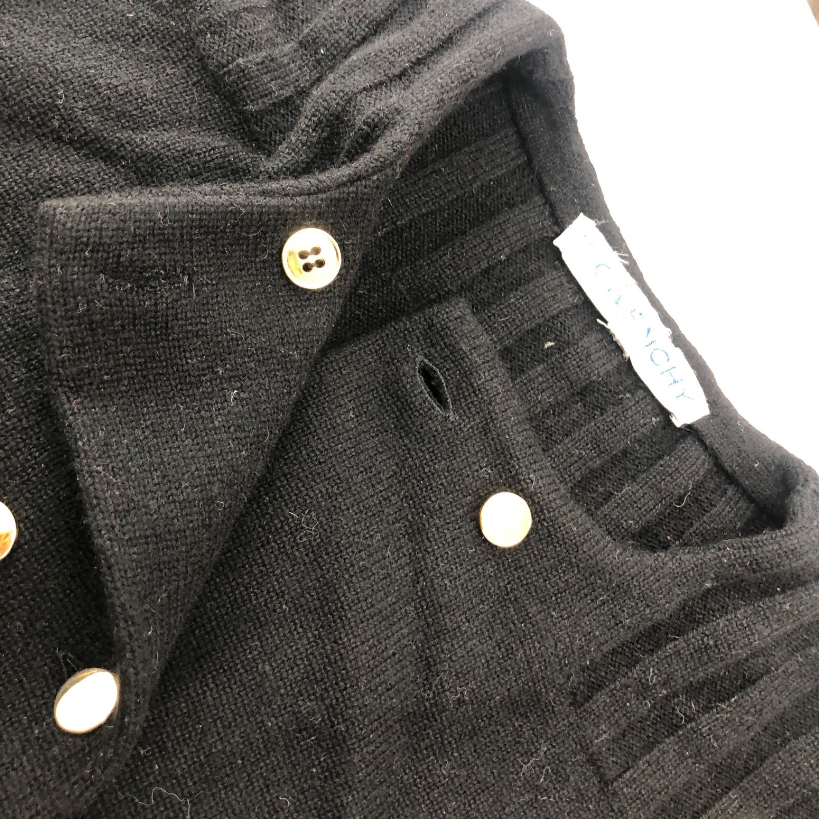 GIVENCHY ジバンシー カーディガン ブラック×ゴールド - メルカリ
