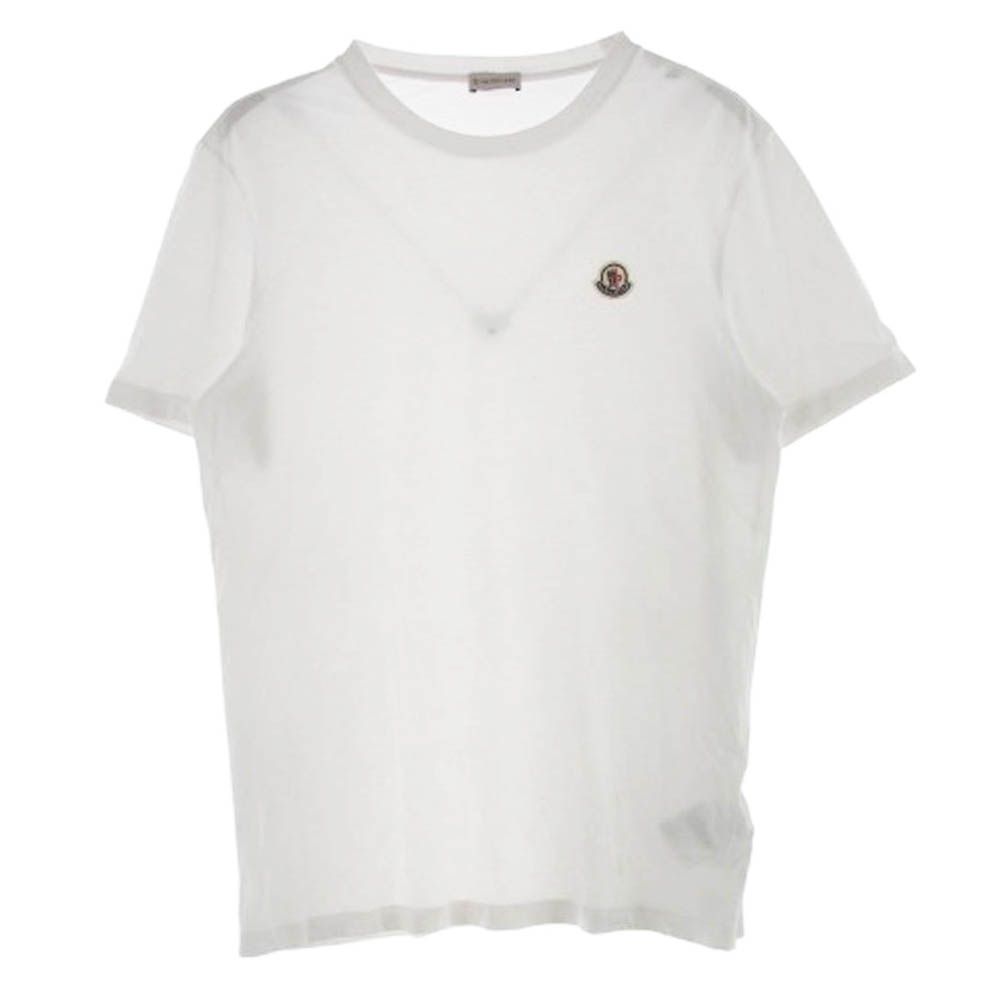 2枚セットMONCLER ロゴ Tシャツ ホワイト10A MONCLER - 【MONCLER】モンクレールロゴ Tシャツ ホワイト の