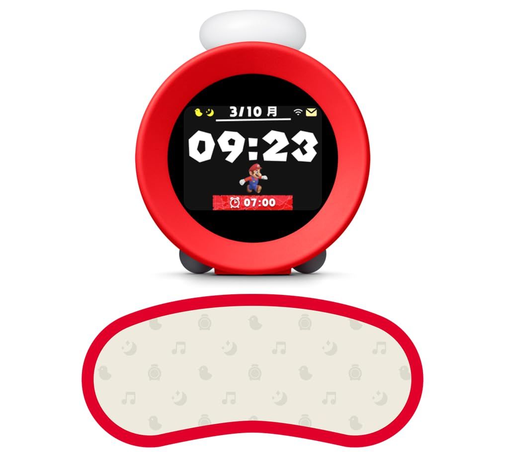 任天堂純正品 ニンテンドーサウンドクロック Alarmo アラーモ Amazon.co.jp 特典 オリジナルアイマスク 同梱 Amazon あり
