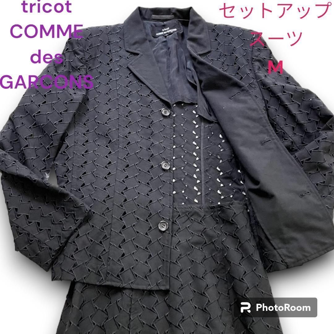 美品 tricot COMME des GARCONS トリココムデギャルソン セットアップ