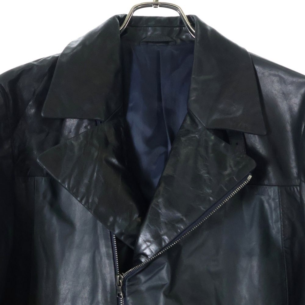 Paul Smith (ポールスミス) カウレザー バイカラー ジップアップ