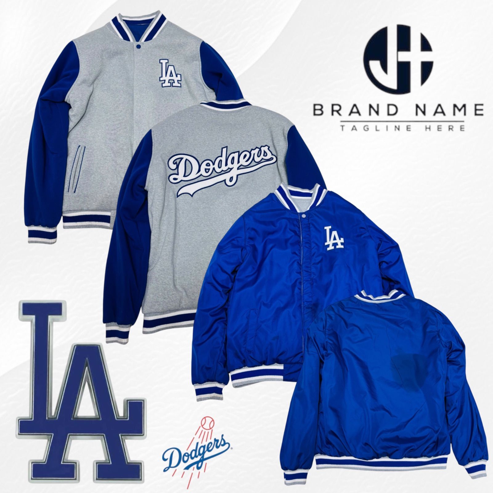 エンゼルス×ドジャース／大谷翔平／中綿 スタジャン／TEAM MAJESTIC