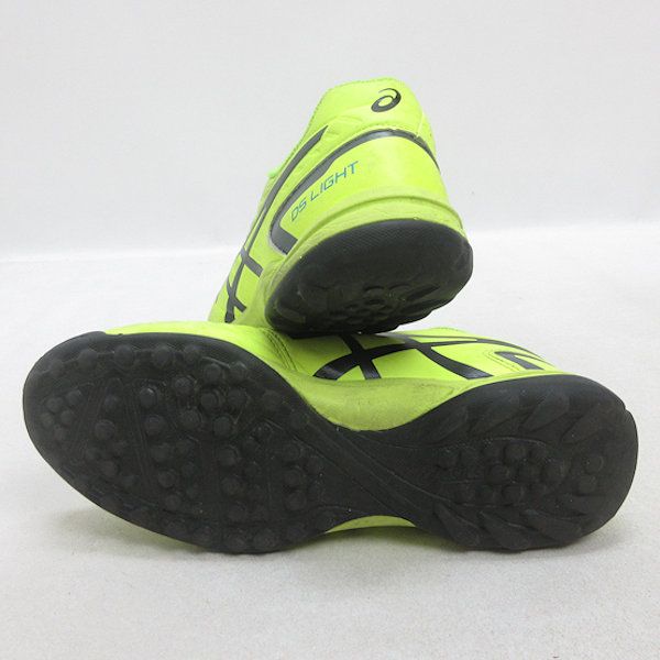 ASICS DS LIGHT サッカーシューズ 黒/黄緑26.5センチ新品未使用 アシックス DS LIGHT X-FLY 6 asics サッカースパイク シューズ