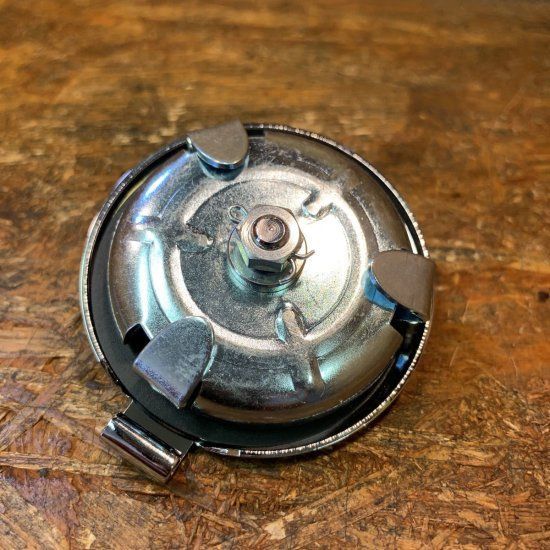 ワッセル タンクキャップ トライアンフ フラット トップ 英車