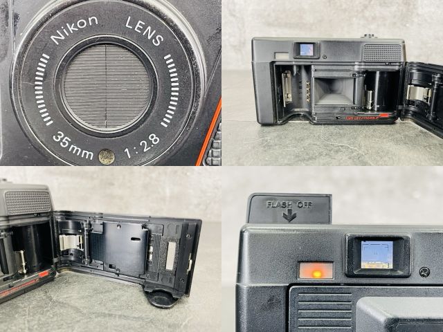ニコン フィルムカメラ 【】NIKON L35AD2 LENS 35mm 1:2.8 コンパクト