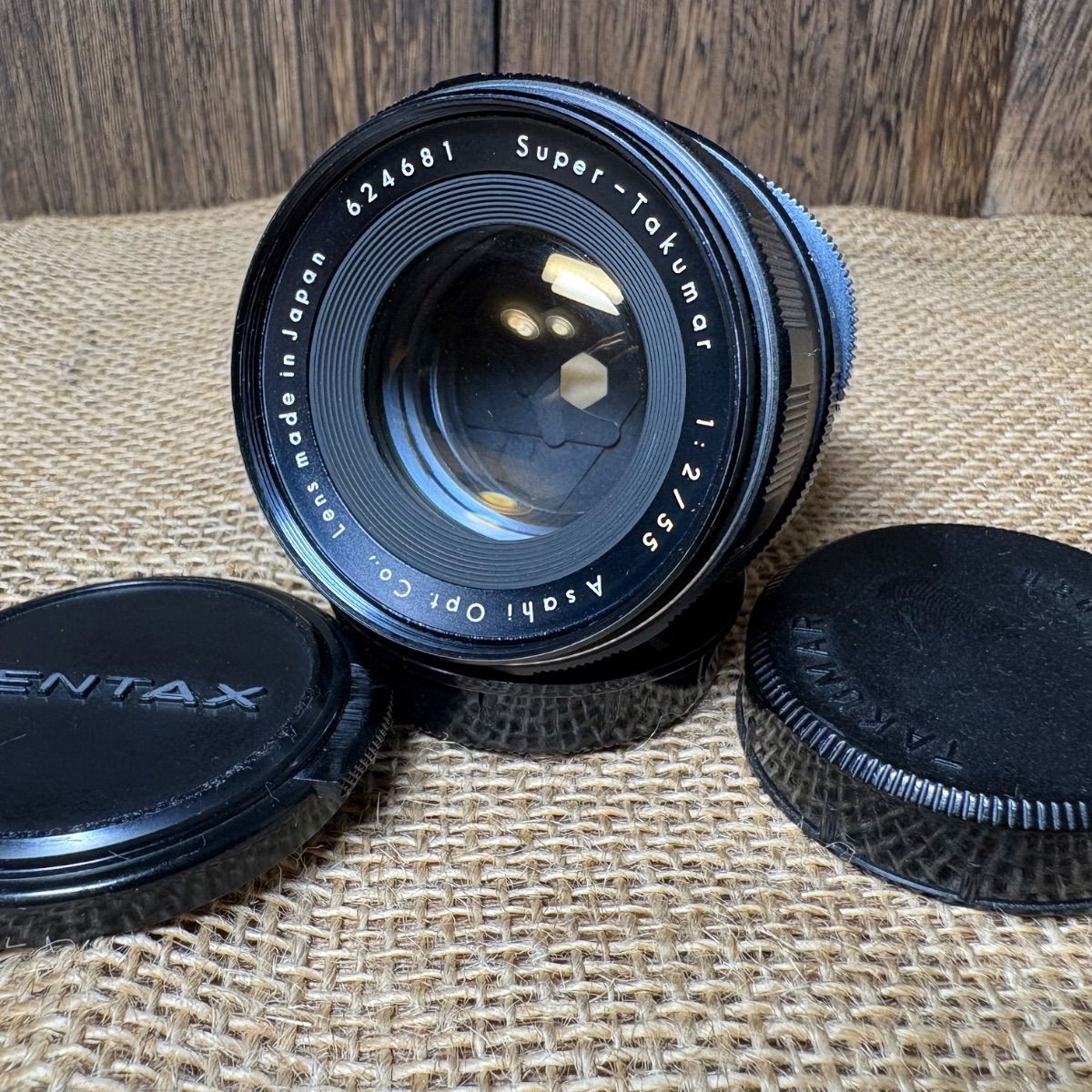 ?整備済み?Super-Takumar 55mm f2 黄色文字 初期型 オールドレンズ