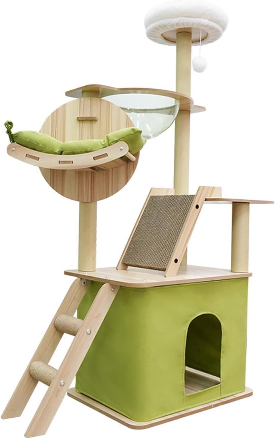 【M2938-106-70】キャットタワー 猫タワー スリム　高さ143cm M2938-106-70】キャットタワー 猫タワー スリム 高さ143cm M2938-106