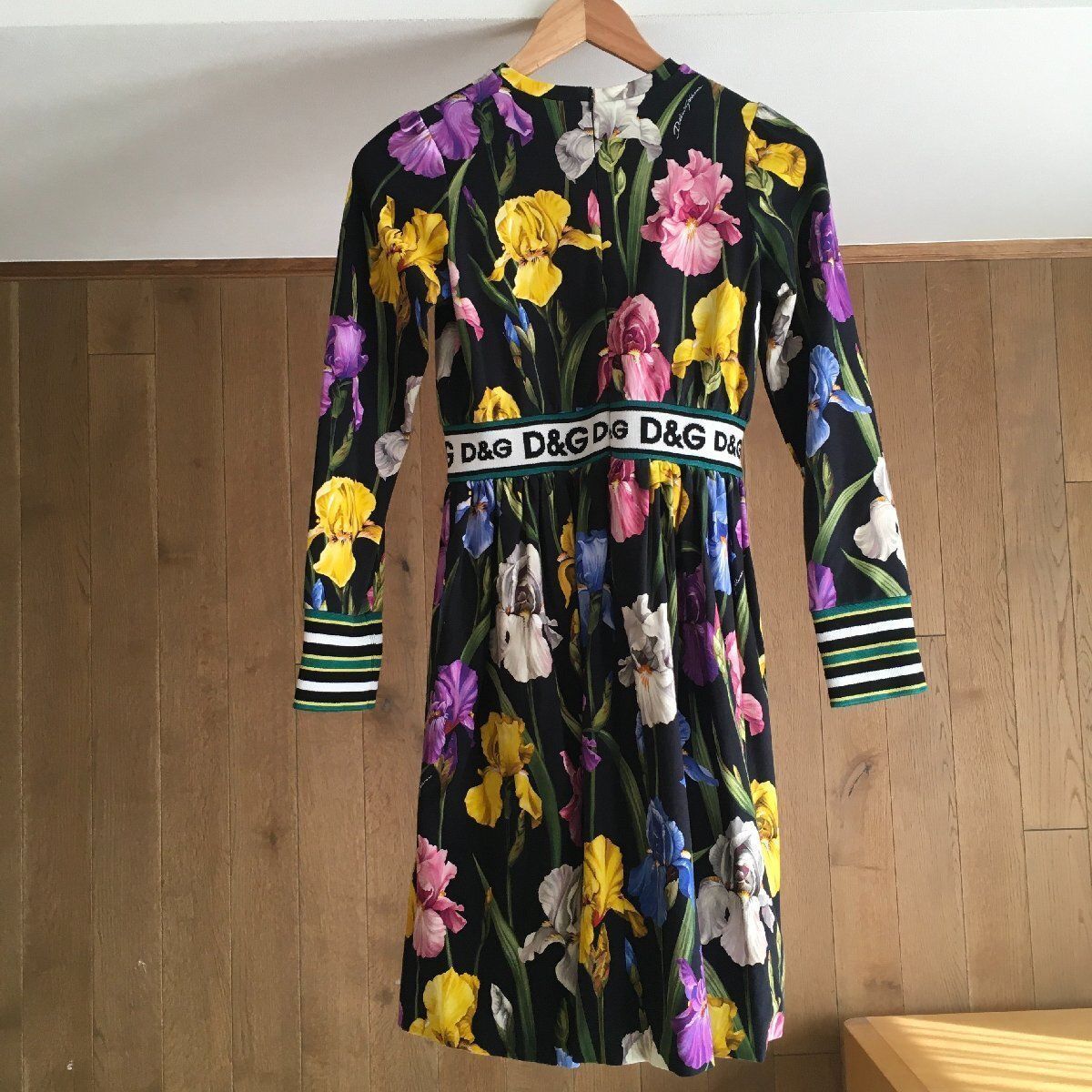 美品 DOLCE & GABBANA ドルチェ＆ガッバーナ 花柄 フラワー ワンピース 