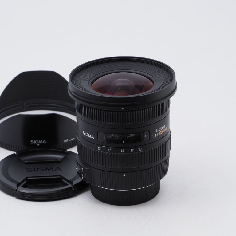 SIGMA シグマ 超広角ズームレンズ 10-20mm F3.5 EX DC HSM ニコン用 ...