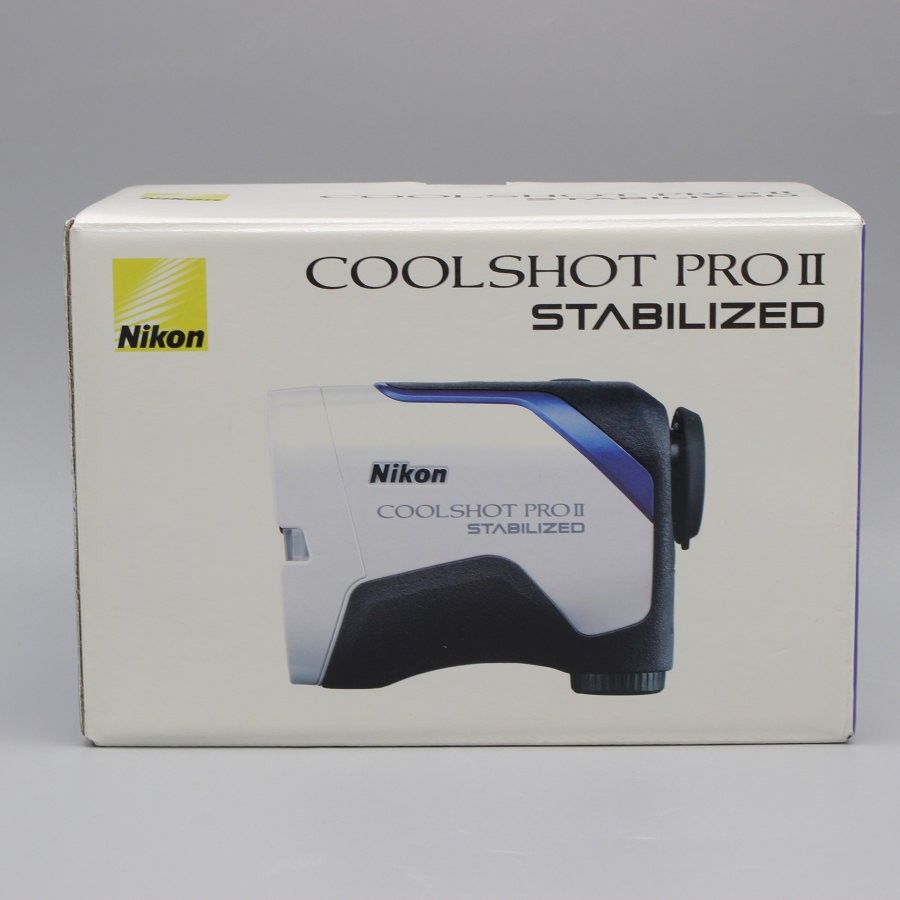 美品】NIKON COOLSHOT PRO II STABILIZED ゴルフ用レーザー距離 美品】NIKON COOLSHOT PRO II STABILIZED ゴルフ用レーザー距離